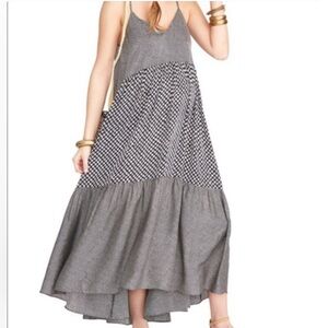 HATCH Maternity The Aida Floral Flowy Maxi Tiered Dress (Hatch size 2/M)